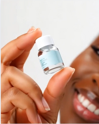 Customer using VOUEE Skincare salmon DNA for reversing aging